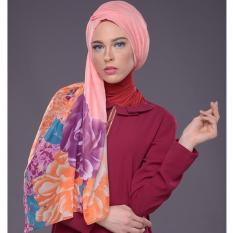 Hijab Pashmina Hungaria Foulard By Mezora (Pink Peach)