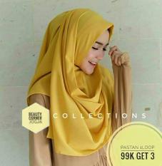 Hijab Pasmina Instan Zahira Kuning