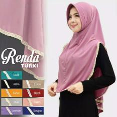 hijab renda turki