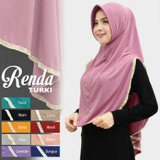 Hijab Renda Turki Pad Antem