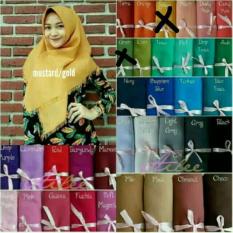 HIjab Segiempat Rawis / JIlbab Segiempat Rawis Katun - tukiyem13