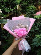 HIJABBASIC Buket Hijab Bouquet Hijab - Wisuda Wedding Anniversary Lamaran Graduation Kado Ultah
