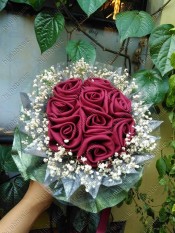 HIJABBASIC Wedding Buket Hijab Bouquet - Wedding Hantaran Lamaran Hadiah Kado Anniversary