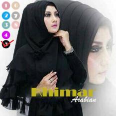 Hijab/Jilbab Instant Khimar Arabian