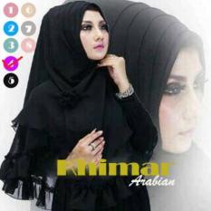 Hijab/Jilbab Instant Khimar Arabian