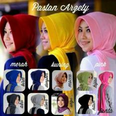 Hijab/JIlbab Pastan - Pashmina Instan - Polos - Spandex Rayon - Arzety