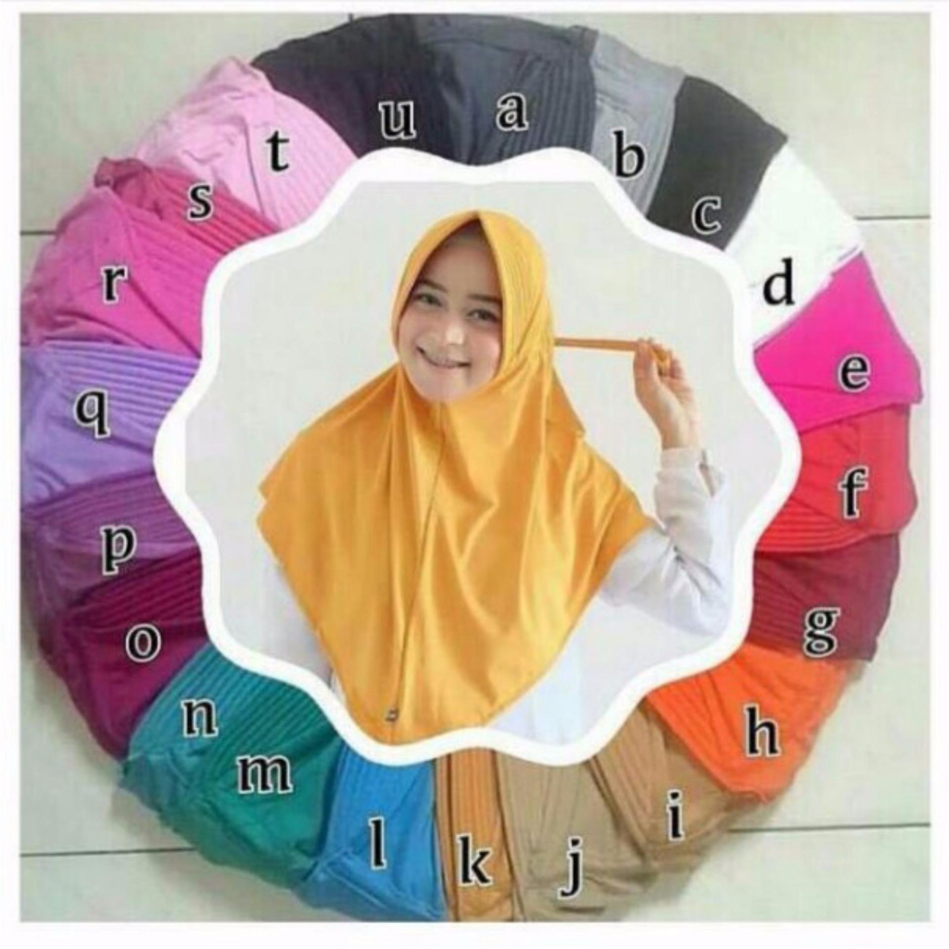 Hijab/Kerudung Serut Polos Murah Hijab/Kerudung Serut Polos Murah