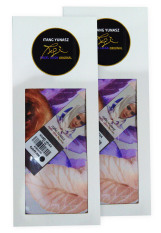 Hijabstore - Angel Lelga Original Scarf AL 039 - White Motif Bunga