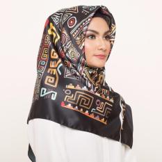 Hijabstore - Moshaict By Itang Yunasz AL 285 - Black Tribal Pattern