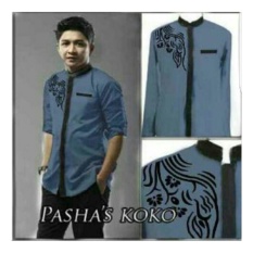 Hoeyclothing Baju Koko Pasha - Navy