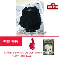 HOKI COD - Munafie Slim Pant Celana Korset - All Size - Hitam FREE Teh Daun Jati Cina - 1 Pcs