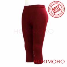 Hokimoro Celana Legging Leging Pendek Jumbo Merah