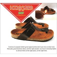 HOKKYERS SANDAL PRIA KULIT KICK ELEGANT/ SANDAL COWOK MURAH KUALITAS BAGUS