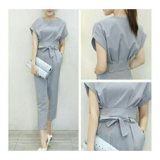 Honeyclothing Jumpsuit Wanita Juanisa / Jumper / Playsuit/ Baju Kodok / Setelan Wanita
