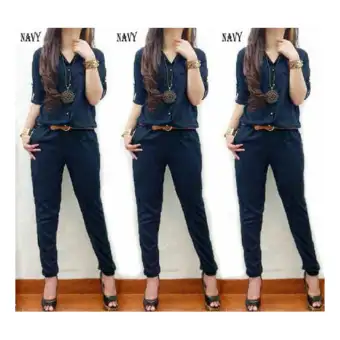 lazada baju jumpsuit