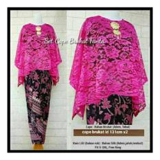 Honeyclothing Setelan Kebaya Wanita Kutubaru Capela - Fanta / Kebaya Kutubaru / Setelan Muslim / Baju Muslim Batik
