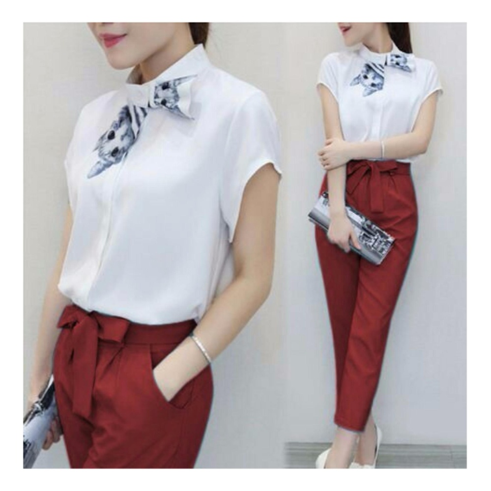 Honeyclothing Setelan Wanita Catia - Merah / Baju Wanita / Setelan Casual / Atasan Wanita / Best seller Honeyclothing Setelan Wanita Catia - Merah / Baju Wanita / Setelan Casual / Atasan Wanita / Best seller