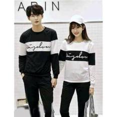 Hoodie Couple Sweater Baju Pasangan Kopel Kapel Kaos Kembar Combi