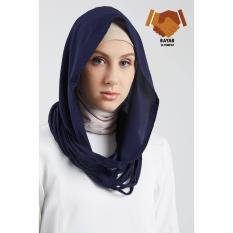 Hoodie Instan Shasmira - Navy Blue
