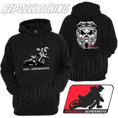 Hoodie Jumper 100% Supermoto / Indonesia Supermoto