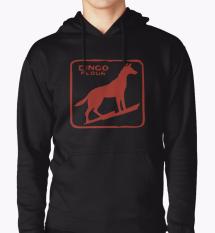 Hoodie Pria Hoodie Dingo Four Mill Hitam FINN