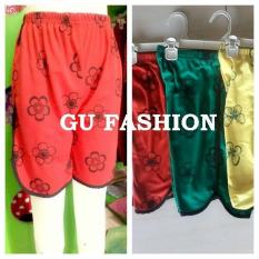 HOT PANT BUNGA, celana pantai pendek cewek, bawahan wanita short murah, grosir pakaian perempuan