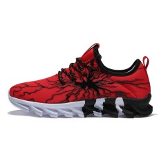 Hot Sale MIZUNO WAVE Nubuat Pria Sepatu Sneakers Olahraga Pria & Wanita Sepatu, Pagar Sepatu-red-Intl