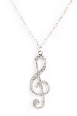 Hot Sale Kalung Berlian Kristal Imitasi Pesona Musik Bandung Photo: “anak-anak-Silver