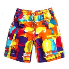 Hot Jual Pria Celana Pendek Pakaian Renang Board Shorts Bermuda Surf Beach Boardshorts Cepat Kering Pendek De Bain-Intl