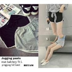 Hoziro - Jogging Pants Sport Pants Hot Pants Wanita Marla Bahan Babytery