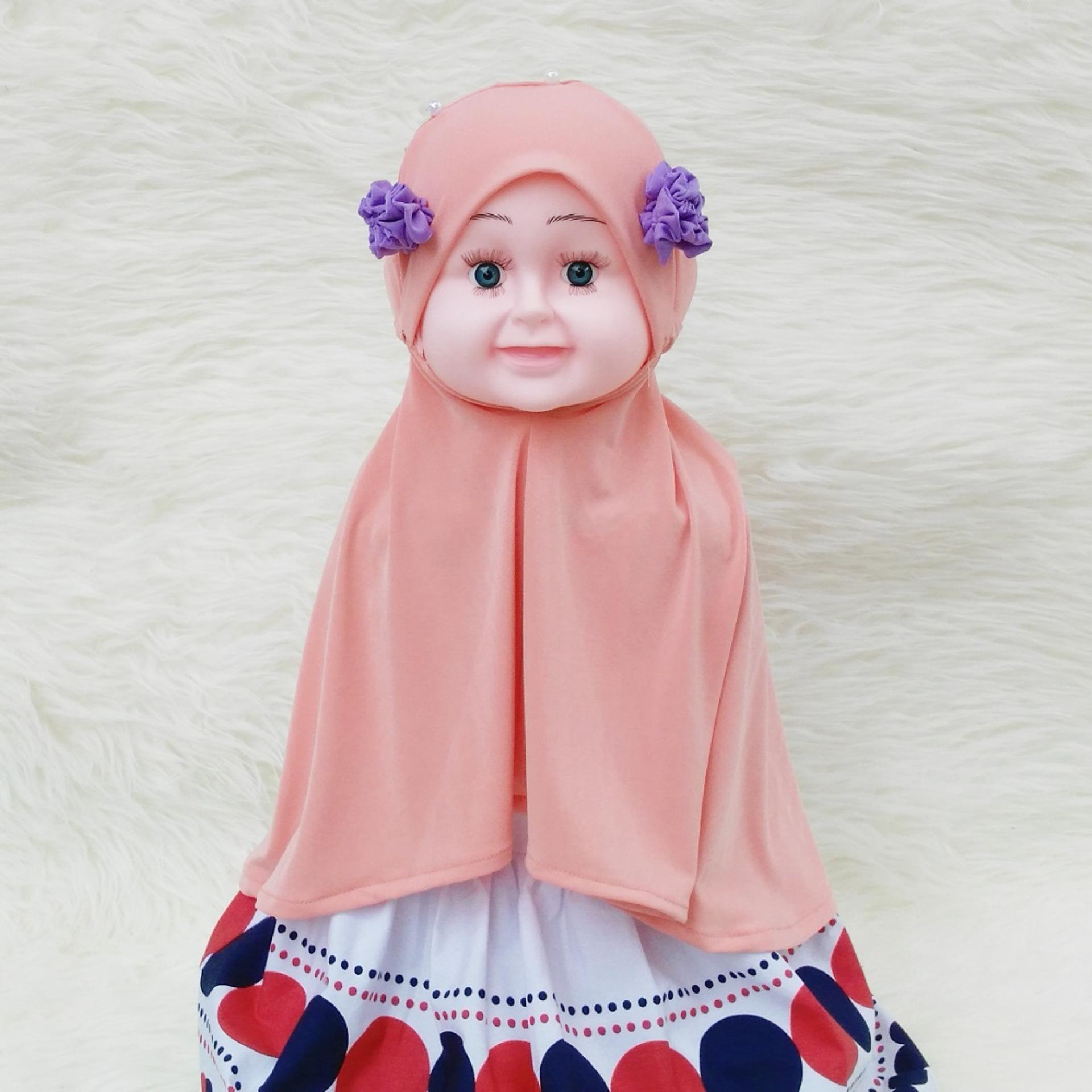 HQo Kerudung Anak Bayi Mariam / Jilbab Anak Bayi / Jilbab Bayi / Hijab Pashmina Instan Anak