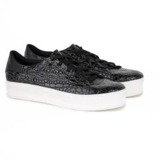 HRCN HHM 5006 sepatu crocodile Sneaker wanita - synthetic - keren ( Hitam )