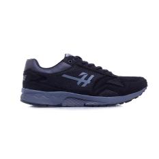 HRCN Sepatu Sneakers / Sepatu Kets Casual Sneakers - Bahan Synthetic - Black Vague - HPM 5388