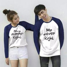 H~Shico Kaos Couple Kimono MAR~MNR ( Putih Navi )