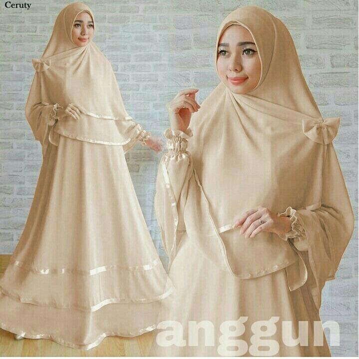 HSNFashion Busana Muslim Anggisa - Busana Muslimah // Gamis Muslimah // Gamis Trendy