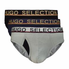 Hugo Sport Underwear Men's Briefs HS-03-267 - 3 pcs - Multicolor - Celana Dalam Pria