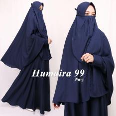 Humaira99 Gamis Syari Cadar Dress Hijab Muslimah Atasan Wanita Khimar