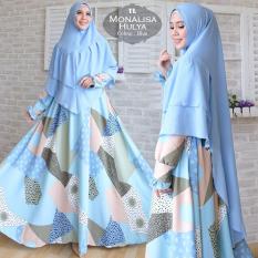 Humaira99 Gamis Muslim Syari Monalisa Dress Muslimah