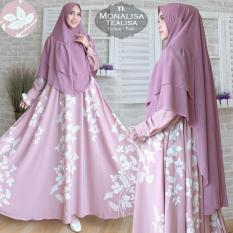 Humaira99 Gamis Syari Jumbo Muslim Dress Muslimah Monalisa