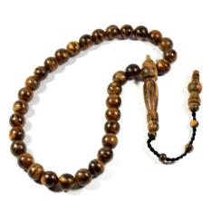 ICBEADS Tasbih 33 Butir Kayu Gaharu Zebra