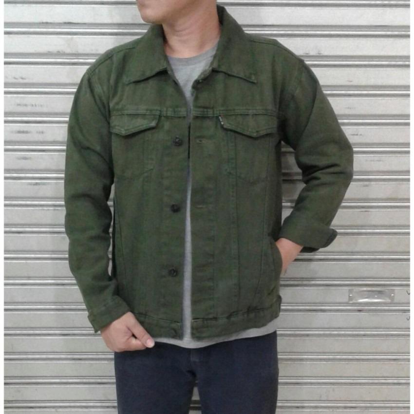 IGS Jaket Sweater Denim Jeans Trucker Premium Fashion Pria Termurah
