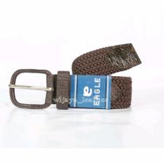 Ikat pinggang karet-rajut coklat pria dan wanita wijaya_leather