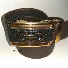 IKAT PINGGANG KULIT IMPORT PRIA COWO BRANDED AKABAR DISTRO