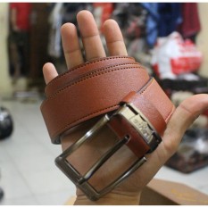 Ikat Pinggang Pria Elegant Akbar Distro Leather Strap - Style Casual Basic