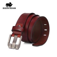 Bison Denim-Ikat Pinggang Pria Kulit Sapi Original BISON-W71018H (BROWN)