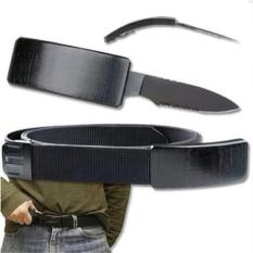 Ikat Pinggang Sabuk Pisau - Knife Gasper Keamanan Tali Pinggang cowok laki laki Import Best Seller