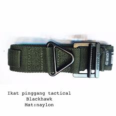 Ikat Pinggang Tactical BlackHawk Nylon Impor Premium - Hijau