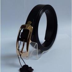 IKAT PINGGANG WANITA-BRANDED & LUXURY-BELT PB L-001/20 BLACK