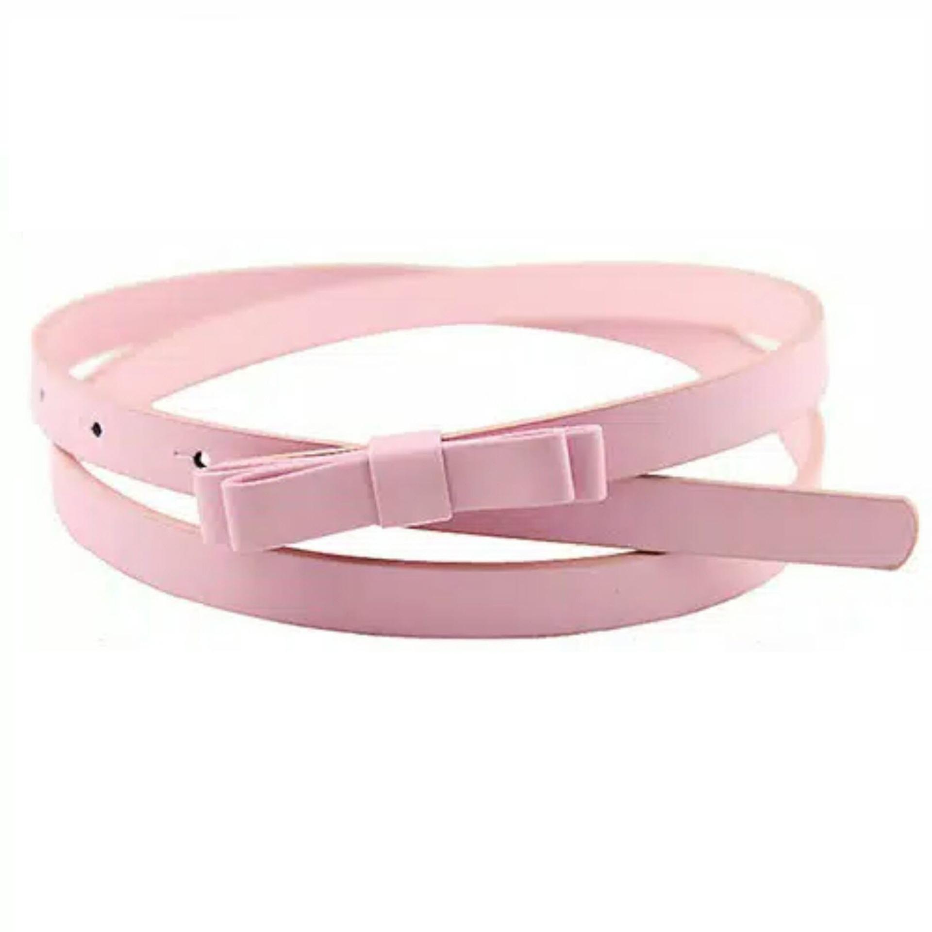 Ikat Pinggang/Sabuk (Belt) Korea Model Bowknot - Candy Colors