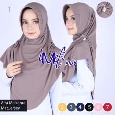 Imels Hijab - Jilbab Aira Meizahra Jersey Super Abu